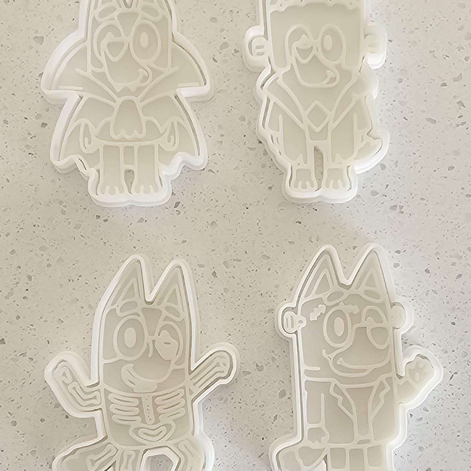Halloween Heelers Set of Four, a 3D-printed cookie cutter