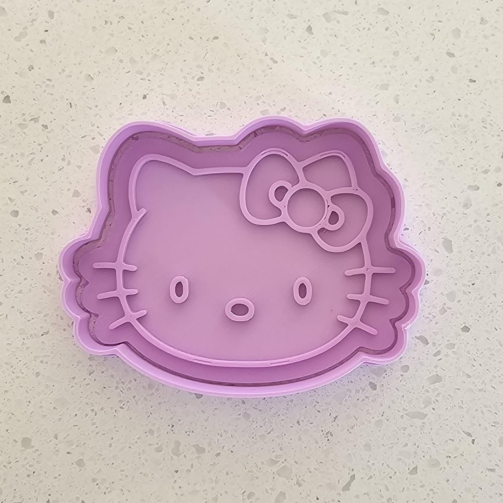 Kitty Face, a 3D-printed cookie cutter