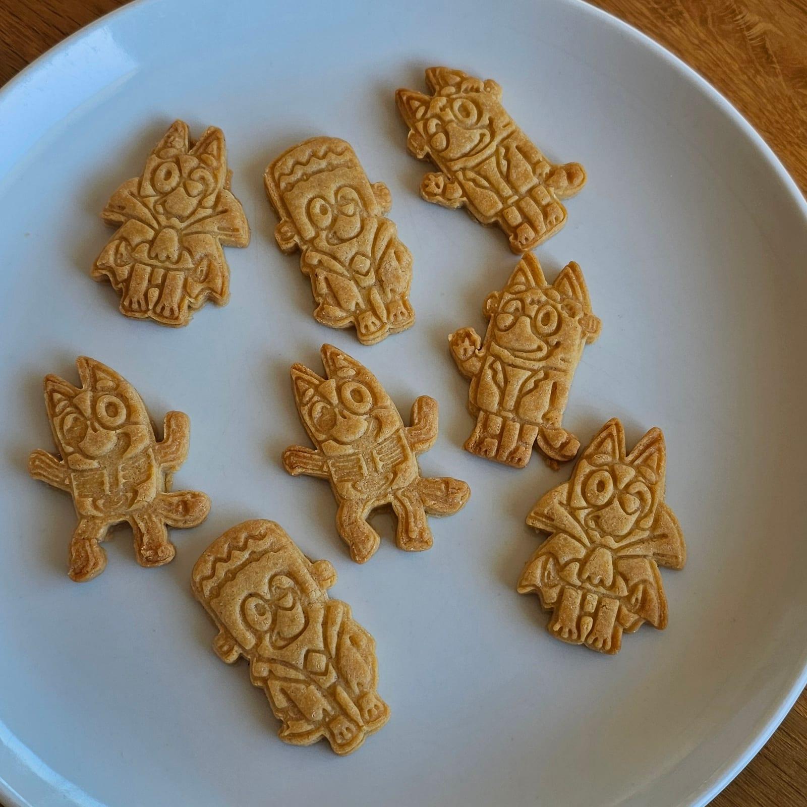 Halloween Heelers Set of Four, a 3D-printed cookie cutter, view 3