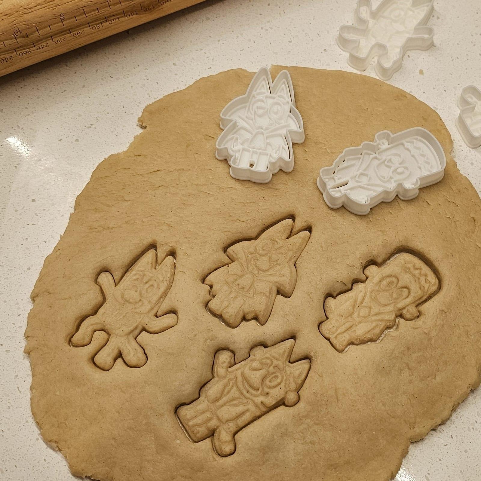 Halloween Heelers Set of Four, a 3D-printed cookie cutter, view 2